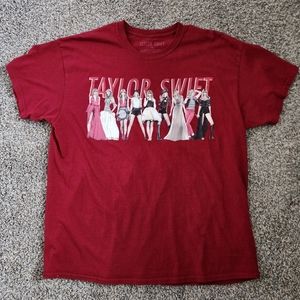 Taylor Swift Red Eras Tee